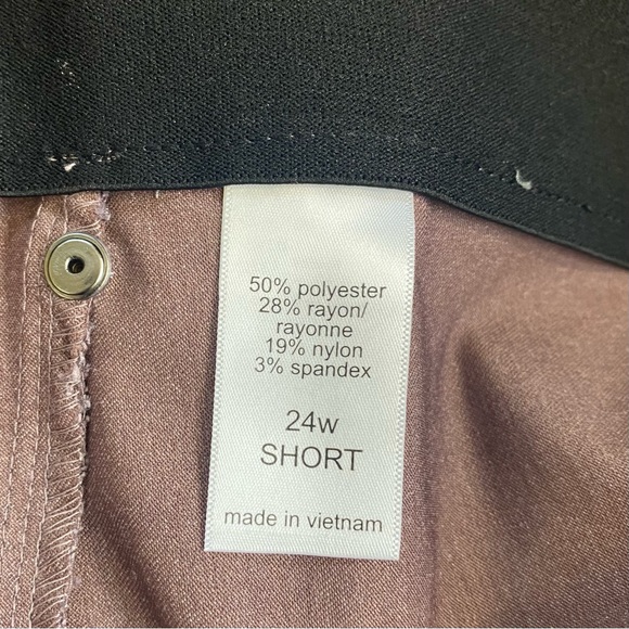 NWT Maurices Pull On Skinny Ankle Pant 24W short - Picture 6 of 8